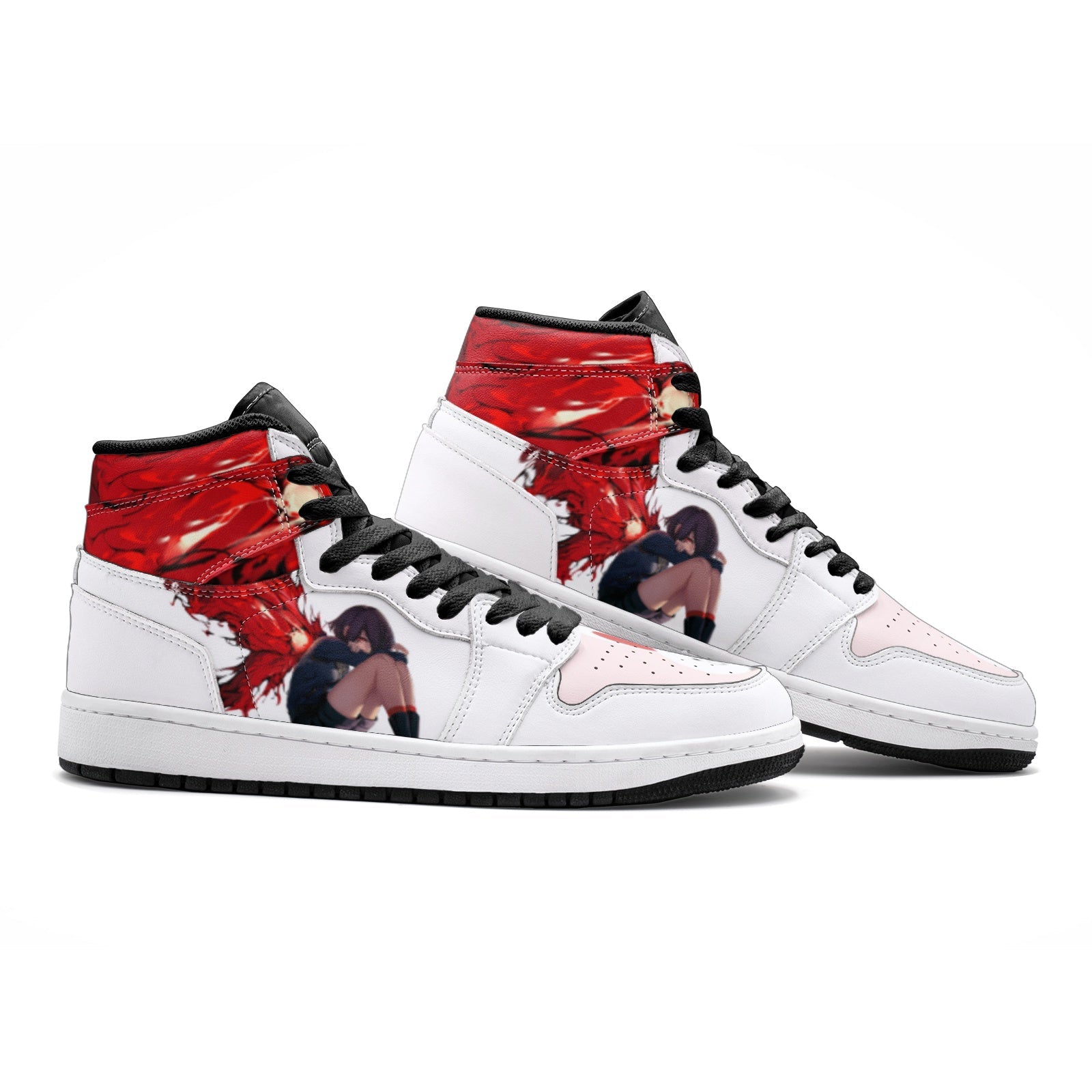 Touka Kirishima Tokyo Ghoul V2 Mid 1 Basketball Shoes