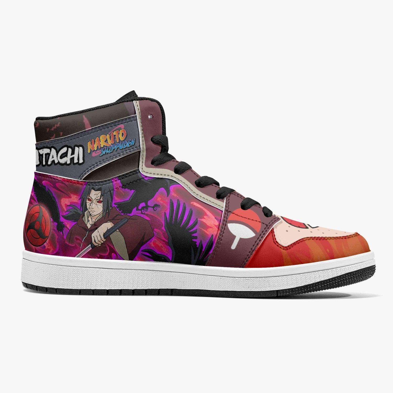 Uchiha Itachi Edo Tensei Naruto Shippuden Mid 1 Basketball Shoes