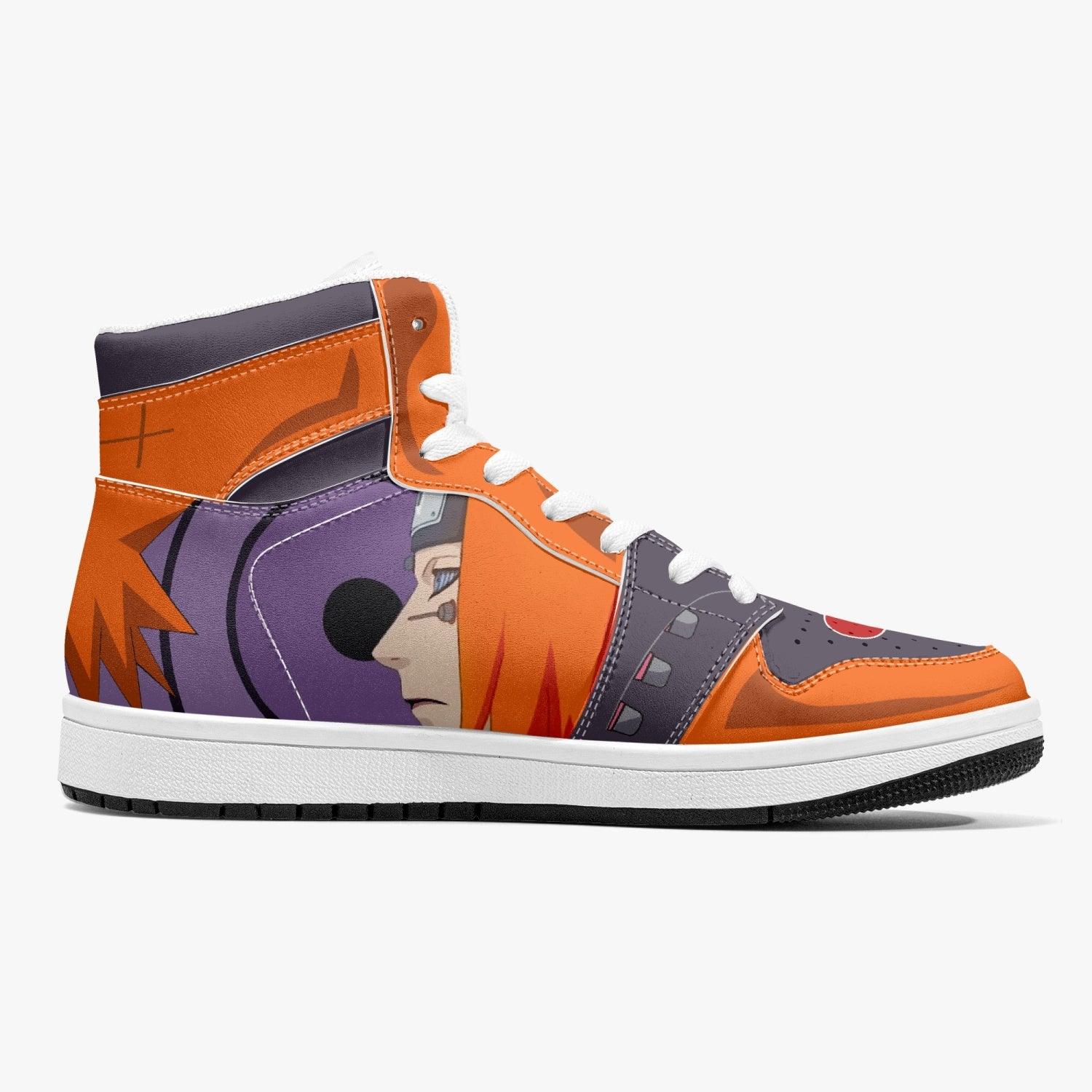 Yahiko Akatsuki Naruto Mid 1 Basketball Shoes