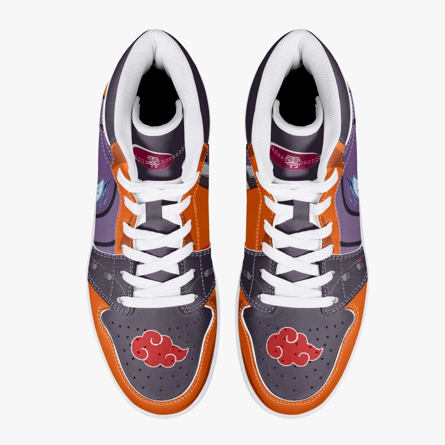 Yahiko Akatsuki Naruto Mid 1 Basketball Shoes