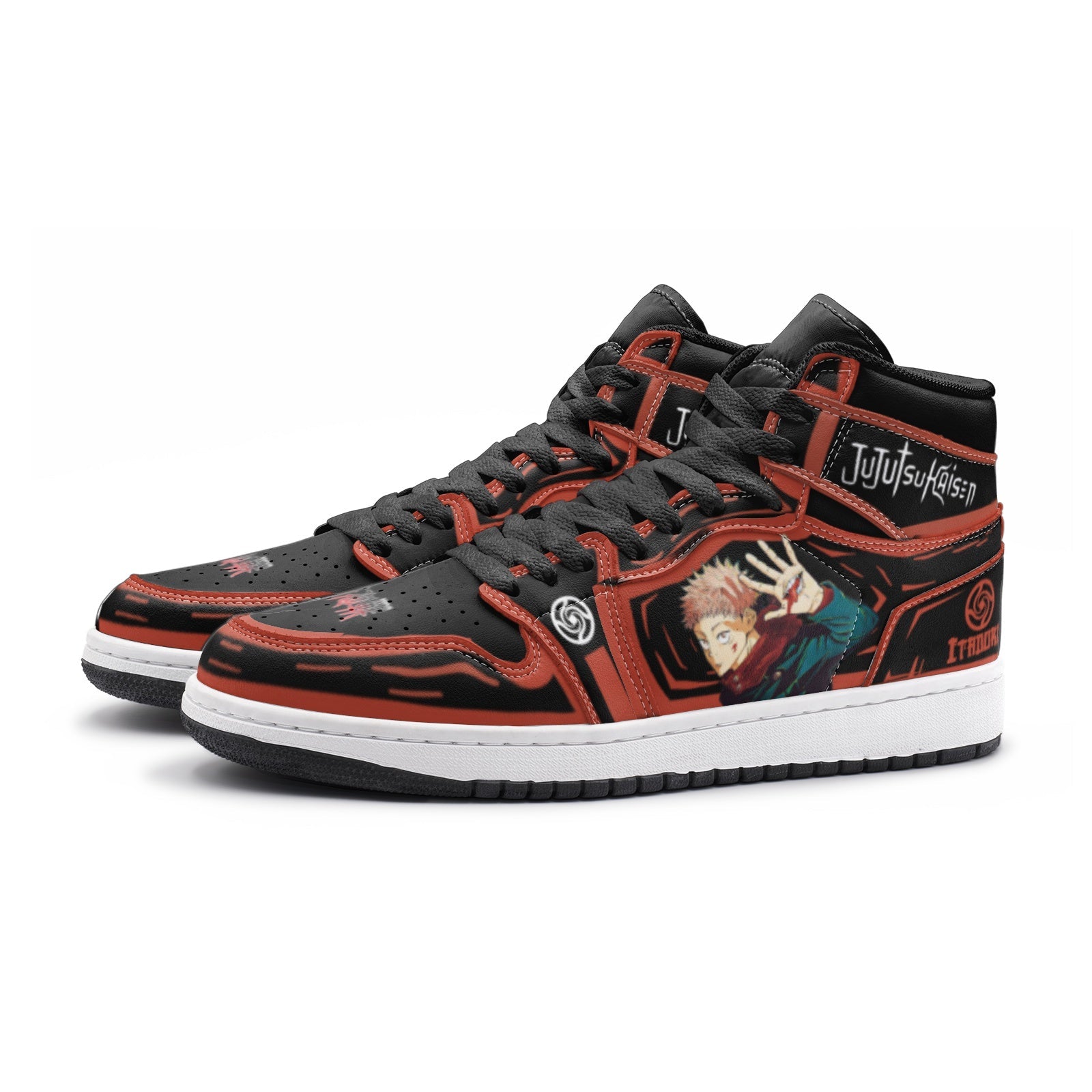 Yuji Itadori Sukuna Sorcery Fight V2 Mid 1 Basketball Shoes