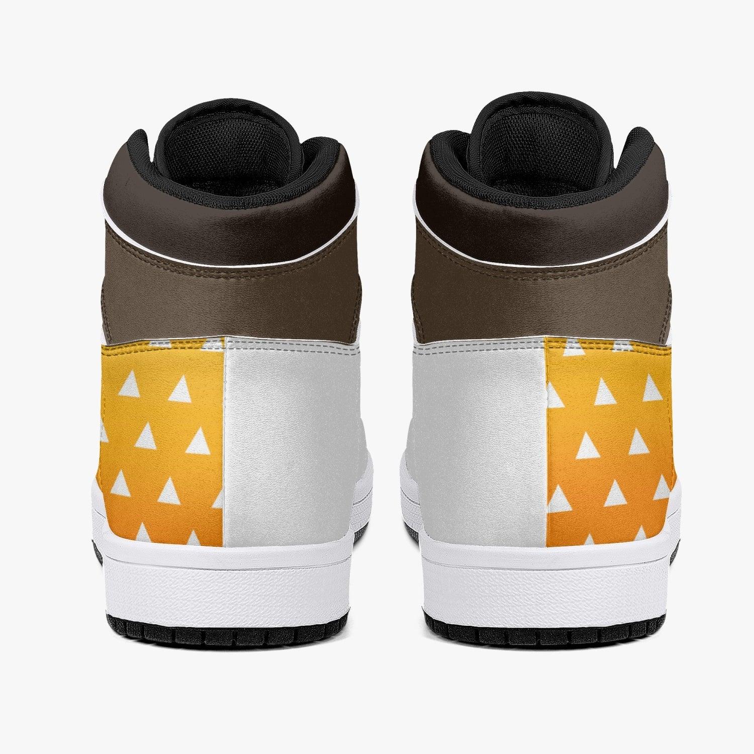 Zenitsu Agatsuma Demon Slayer 2 Mid 1 Basketball Shoes