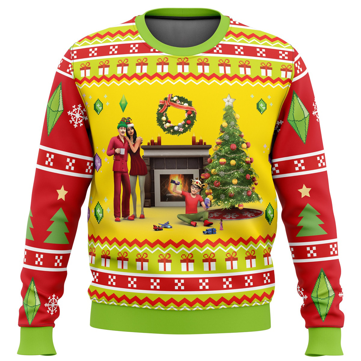 The Sims 4 Ugly Christmas Sweater