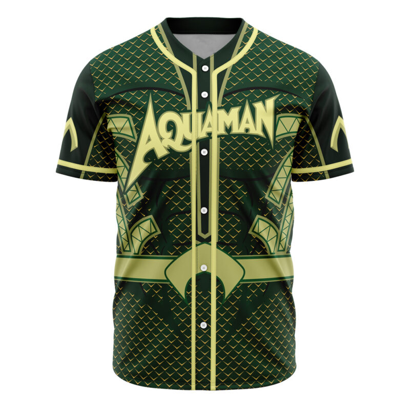 Aquaman DC Comics Baseball Jersey
