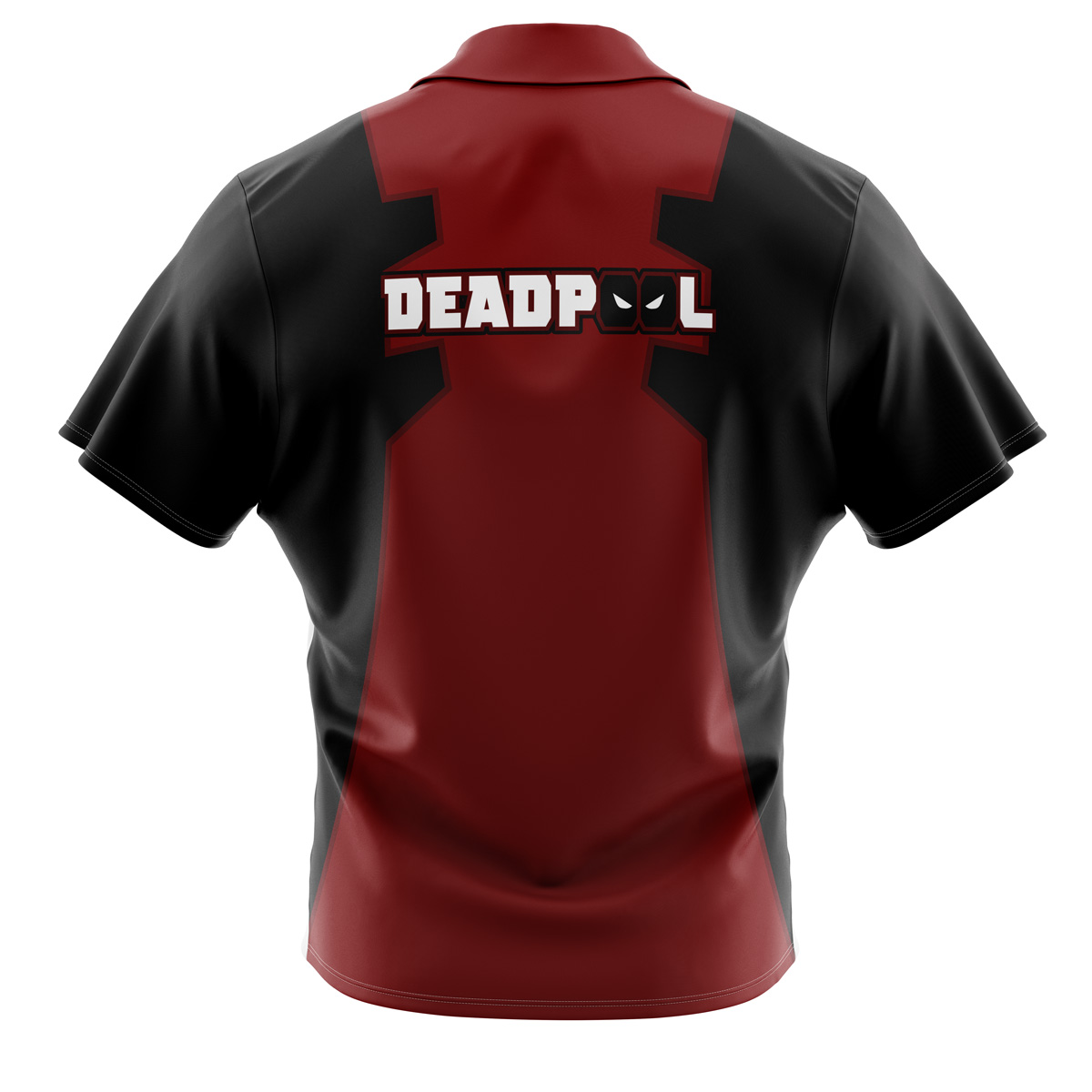 Deadpool Marvel Comics Button Up Hawaiian Shirt