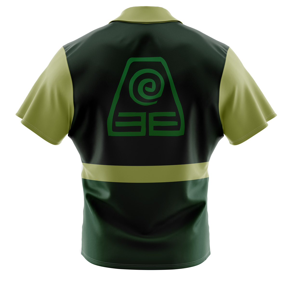 Earthbenders Avatar Button Up Hawaiian Shirt