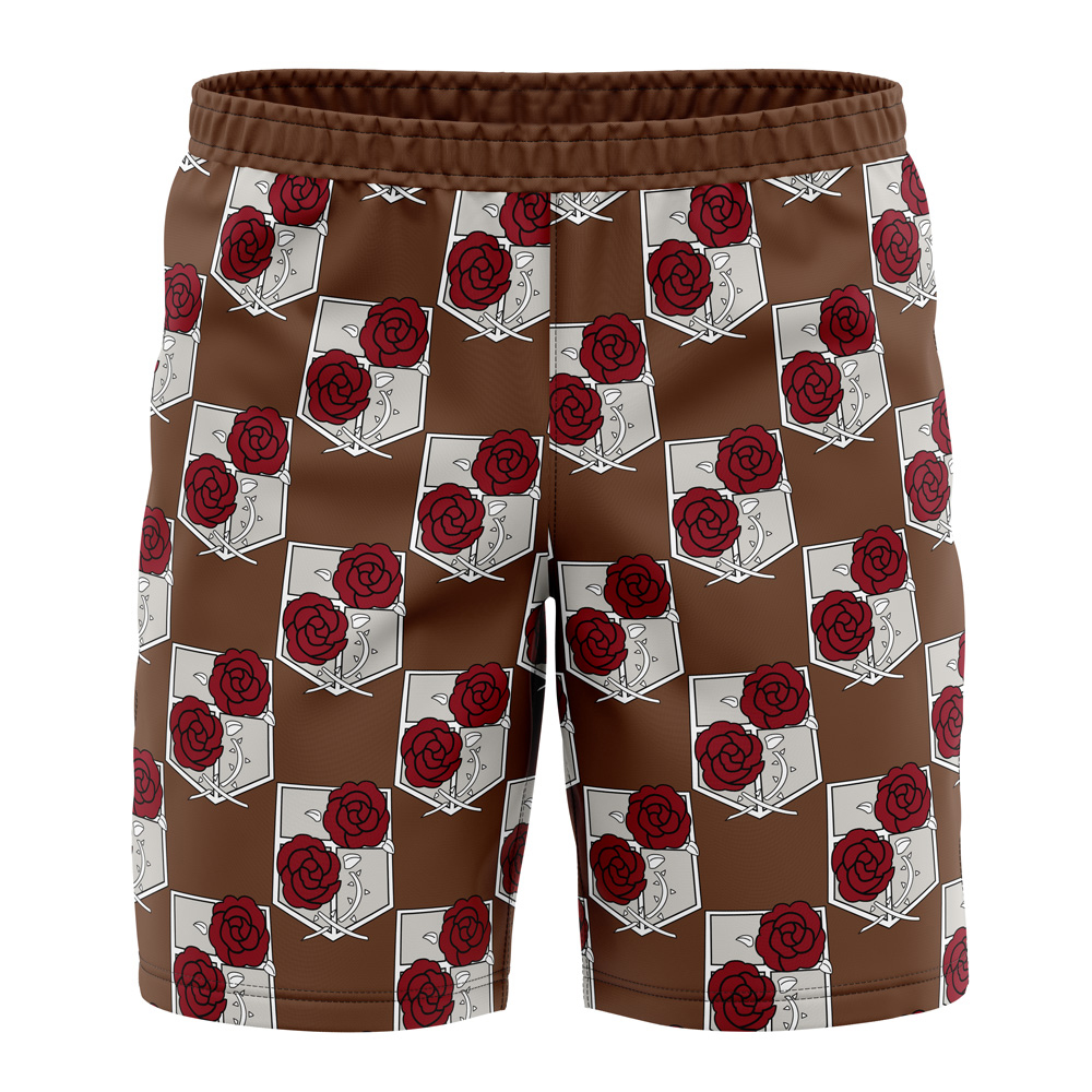 Garrison Attack on Titan Board Shorts Swim Trunks