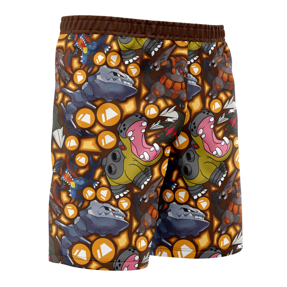 Ground Type Pokemon Pokemon Board Shorts Swim Trunks