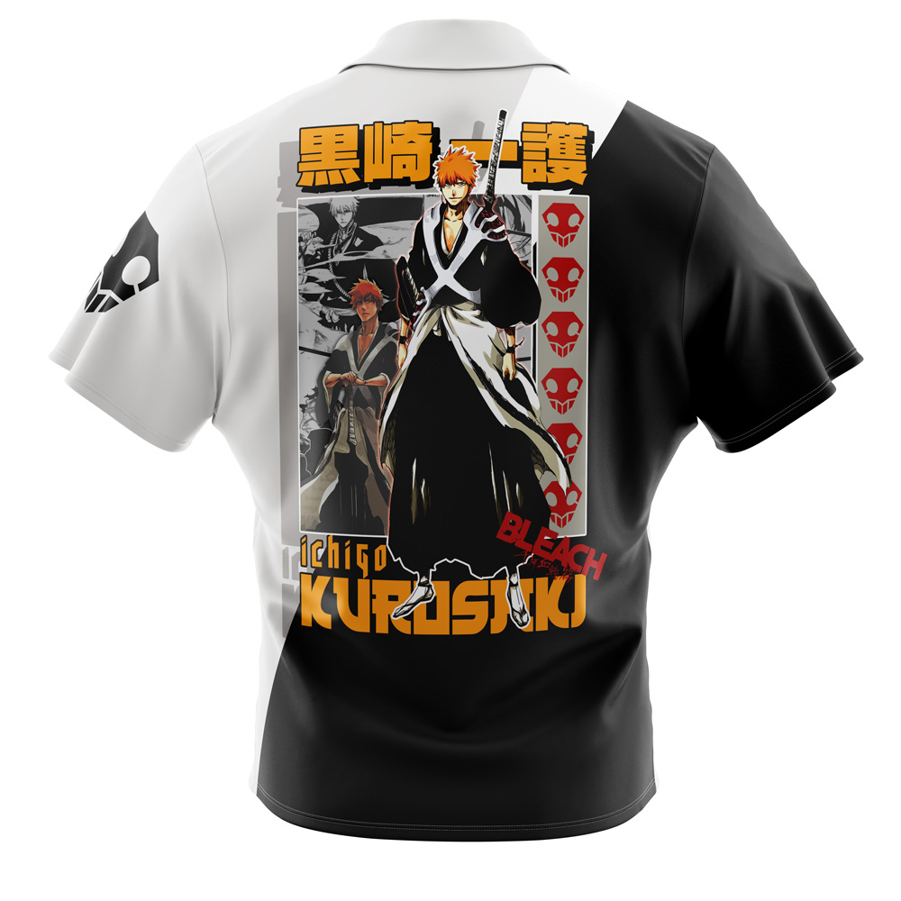 Ichigo Kurosaki TYBWA V2 Bleach Button Up Hawaiian Shirt