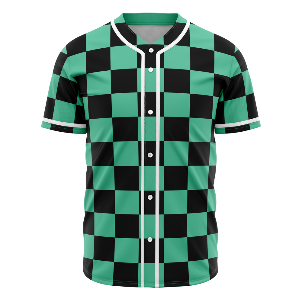 Tanjiro Kamado Demon Slayer Baseball Jersey