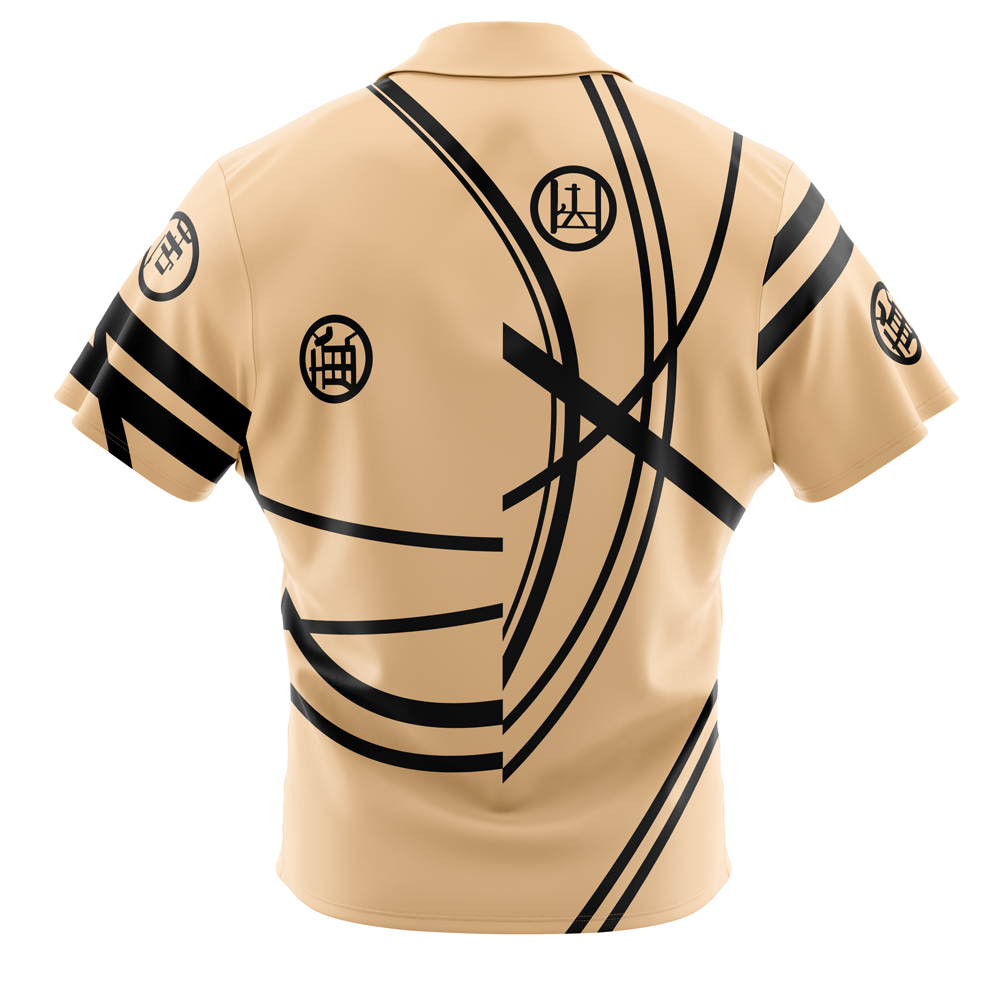 Tattoo Skin Golden Kamuy Button Up Hawaiian Shirt